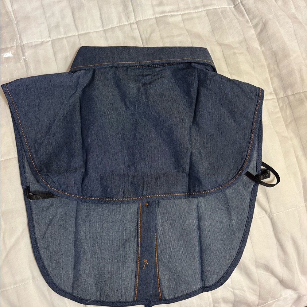 Denim Blue Detachable Collar - Picture 4 of 6